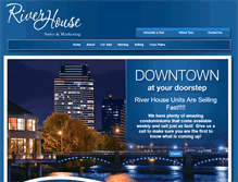 Tablet Screenshot of grriverhouse.com